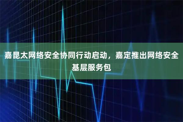 嘉昆太网络安全协同行动启动，嘉定推出网络安全基层服务包